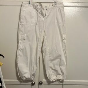 Jones New York cotton sport white paint size 10